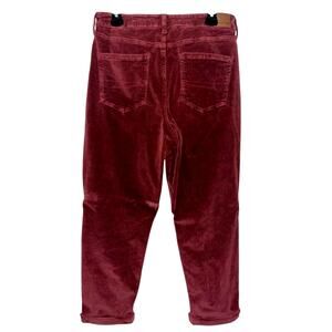 Velvet Red Women's Pants